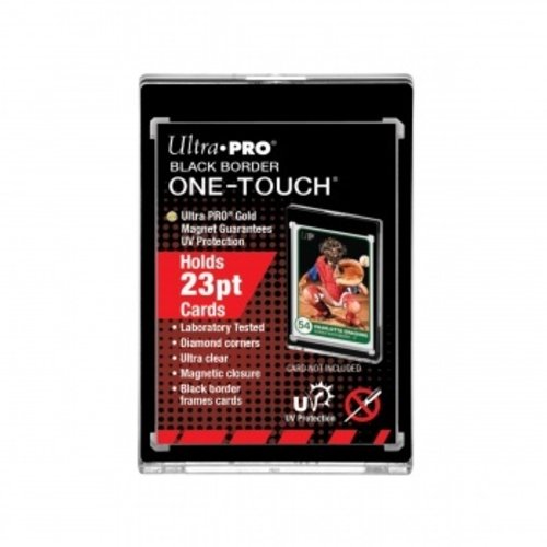 Ultra Pro One-Touch Magnetic Holder - 23pt - Black Border Ultra Pro