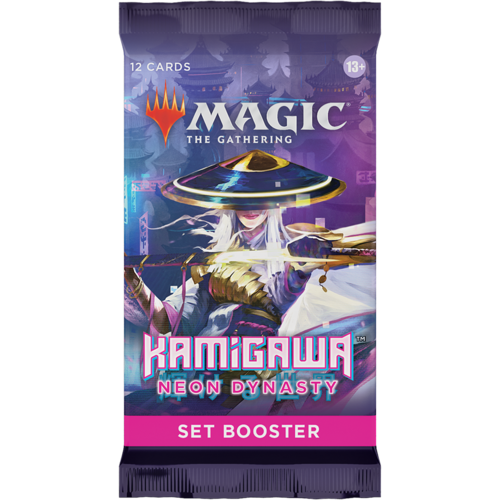 Magic The Gathering Kamigawa Neon Dynasty Set Booster Pack MTG Magic The Gathering Kamigawa Neon Dynasty Set Booster Pack MTG