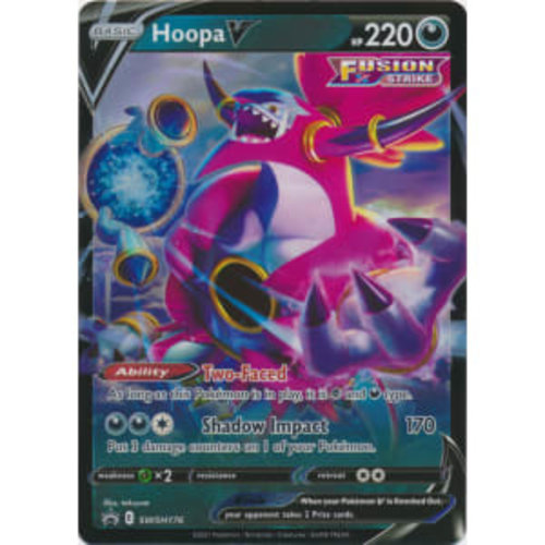 The Pokémon Company Hoopa V Pokemon Promo Card SWSH176 The Pokémon Company Hoopa V Pokemon Promo Card SWSH176