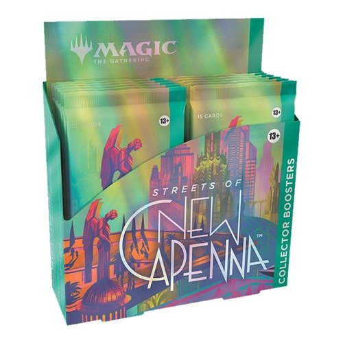 Magic The Gathering Streets of New Capenna Collector's Booster Box MTG Magic The Gathering Streets of New Capenna Collector's Booster Box MTG