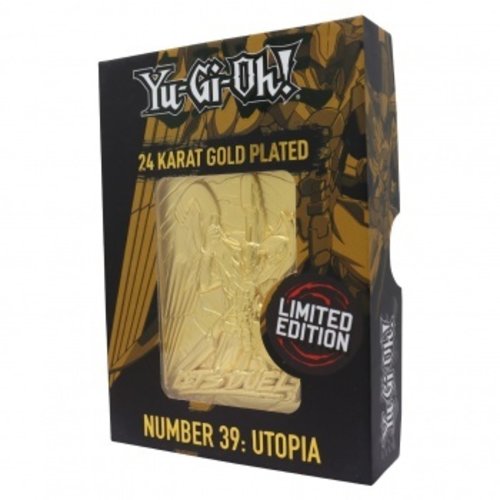Yu-Gi-Oh! Yu-Gi-Oh! 24K Gold Plated Limited Edition Collectible - Utopia Yu-Gi-Oh! Yu-Gi-Oh! 24K Gold Plated Limited Edition Collectible - Utopia