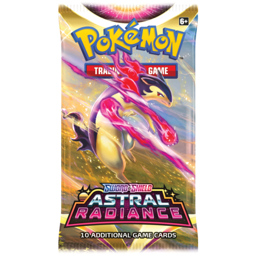 The Pokémon Company Pokemon Sword & Shield Astral Radiance Booster Pack The Pokémon Company Pokemon Sword & Shield Astral Radiance Booster Pack