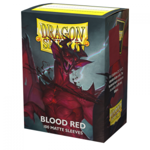 Dragon Shield Dragon Shield Standard Matte Sleeves - Blood Red (100)