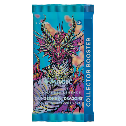 Magic The Gathering Commander Legends Baldur's Gate Collector's Booster Pack MTG
