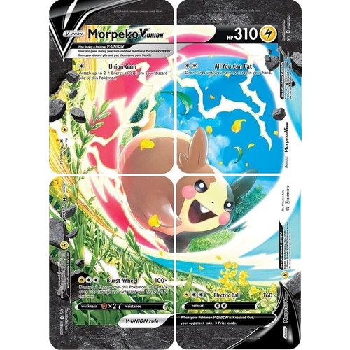 The Pokémon Company Morpeko V Union Pokemon Promo Card Set