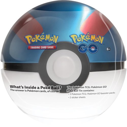 The Pokémon Company Pokemon TCG - Pokemon Go Great Ball Tin