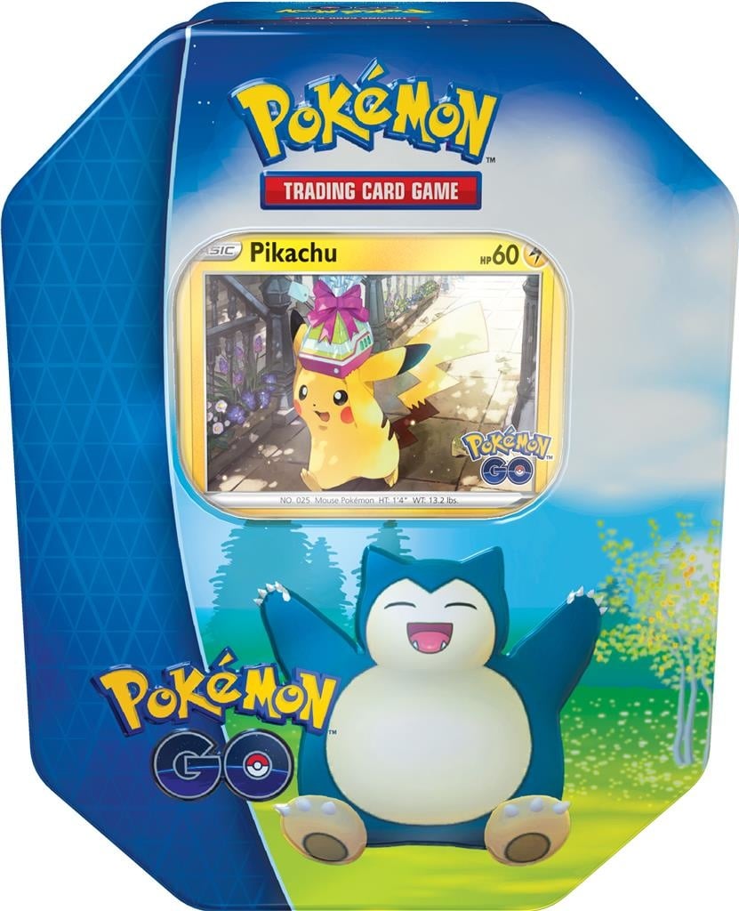het doel lancering wimper Pokemon TCG - Pokemon Go Snorlax Gift V Tin - GamerzParadize