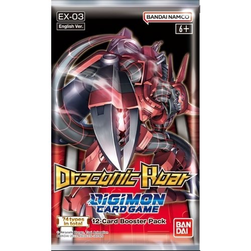 Digimon Digimon Card Game - Draconic Roar EX-03 Booster Pack Digimon Digimon Card Game - Draconic Roar EX-03 Booster Pack