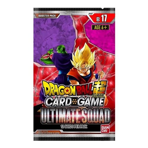 Dragon Ball Super Card Game Dragon Ball SCG Unison Warrior Series Set 8 B17 Ultimate Squad Booster Pack