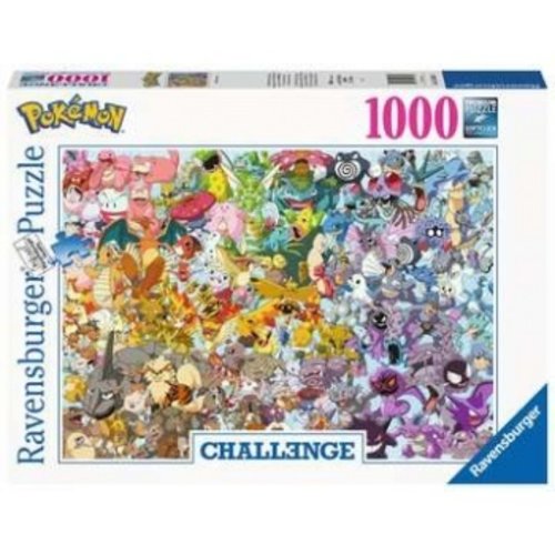 The Pokémon Company Ravensburger Puzzle - Pokemon Challenge - 1000pc The Pokémon Company Ravensburger Puzzle - Pokemon Challenge - 1000pc