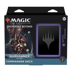 Magic The Gathering Warhammer 40K Commander Deck - Necron Dynasties MTG