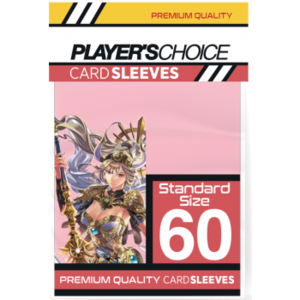 Player's Choice Player's Choice Premium Standard Sized Card Sleeves - Power Pink (60 Sleeves)