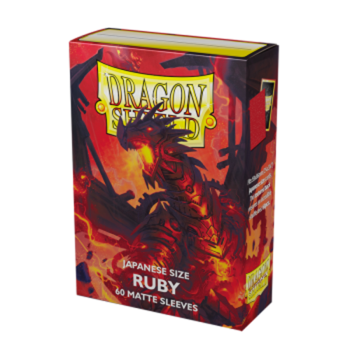 Dragon Shield Dragon Shield Small Matte Sleeves Ruby