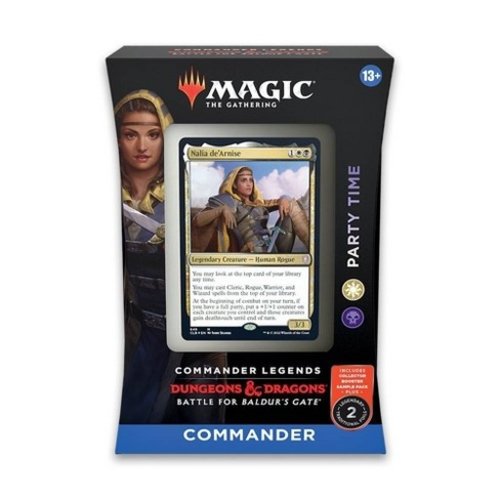 Magic The Gathering Commander Legends Baldur's Gate Commander Deck: Party Time MTG Magic The Gathering Commander Legends Baldur's Gate Commander Deck: Party Time MTG