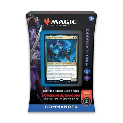 Magic The Gathering Commander Legends Baldur's Gate Commander Deck: The Mind Flayarrrs MTG