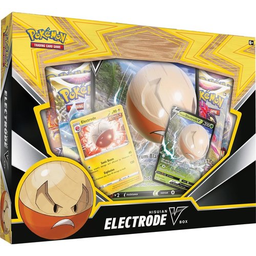 The Pokémon Company Hisuian Electrode V Box Pokemon The Pokémon Company Hisuian Electrode V Box Pokemon