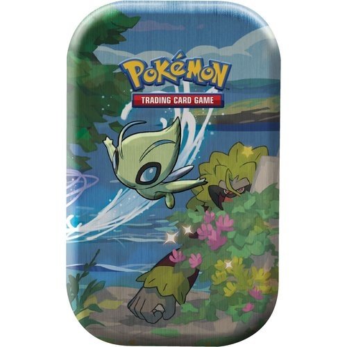 The Pokémon Company Pokemon Sword & Shield 4.5 Shining Fates Mini Tin Celebi The Pokémon Company Pokemon Sword & Shield 4.5 Shining Fates Mini Tin Celebi