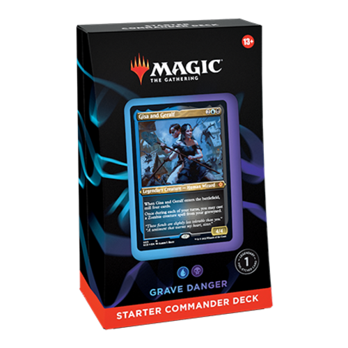 Magic The Gathering Evergreen Starter Commander Deck 2022 - Grave Danger MTG Magic The Gathering Evergreen Starter Commander Deck 2022 - Grave Danger MTG