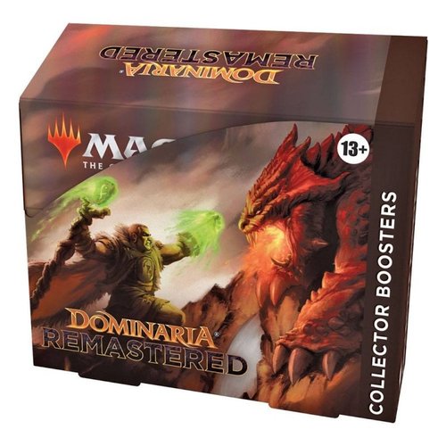 Magic The Gathering Dominaria Remastered Collector's Booster Box MTG