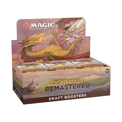 Magic The Gathering Dominaria Remastered Draft Booster Box MTG