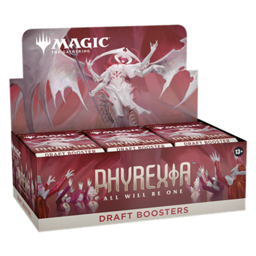 Magic The Gathering Phyrexia: All Will Be One Draft Booster Box MTG Magic The Gathering Phyrexia: All Will Be One Draft Booster Box MTG