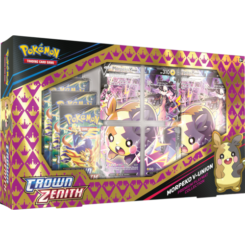 The Pokémon Company Pokemon Crown Zenith Morpeko V Union Box The Pokémon Company Pokemon Crown Zenith Morpeko V Union Box