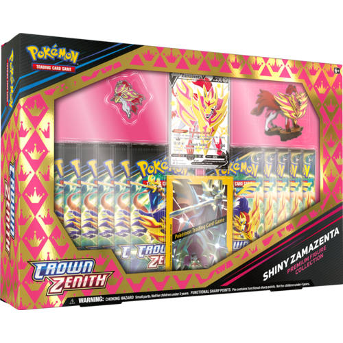The Pokémon Company Pokemon Crown Zenith Shiny Zamazenta Premium Figure Collection The Pokémon Company Pokemon Crown Zenith Shiny Zamazenta Premium Figure Collection