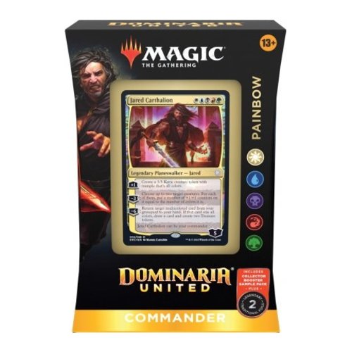 Magic The Gathering Dominaria United Commander Deck Painbow MTG