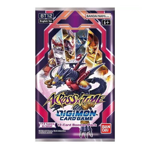 Digimon Digimon Card Game - Across Time Booster Pack BT12 Digimon Digimon Card Game - Across Time Booster Pack BT12