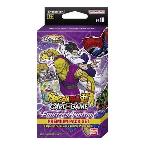 Dragon Ball Super Card Game Dragon Ball Super Card Game - Zenkai Series Set 2 Fighter's Ambition Premium Pack Dragon Ball Super Card Game Dragon Ball Super Card Game - Zenkai Series Set 2 Fighter's Ambition Premium Pack