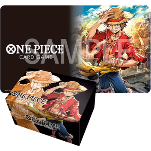 One Piece Card Game One Piece Card Game - Playmat and Storage Box Monkey D Luffy One Piece Card Game One Piece Card Game - Playmat and Storage Box Monkey D Luffy
