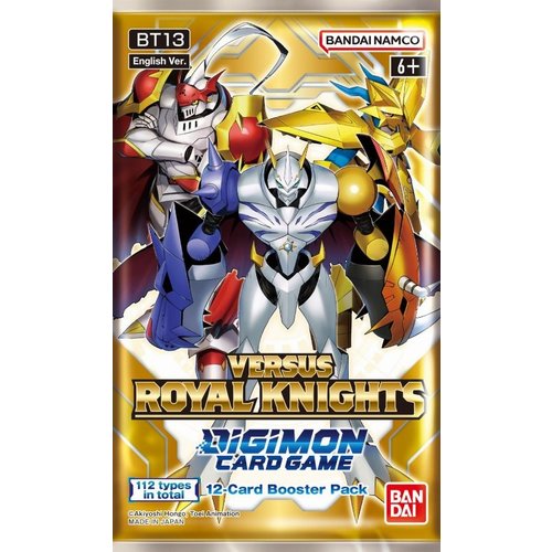 Digimon Digimon Card Game - Versus Royal Knights Booster Pack BT13 Digimon Digimon Card Game - Versus Royal Knights Booster Pack BT13