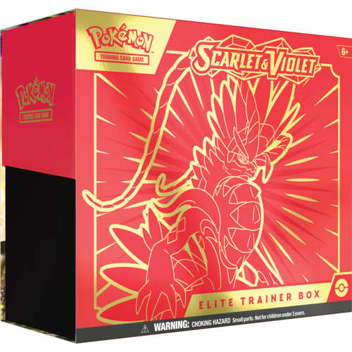 The Pokémon Company Pokemon Scarlet & Violet Elite Trainer Box Koraidon The Pokémon Company Pokemon Scarlet & Violet Elite Trainer Box Koraidon