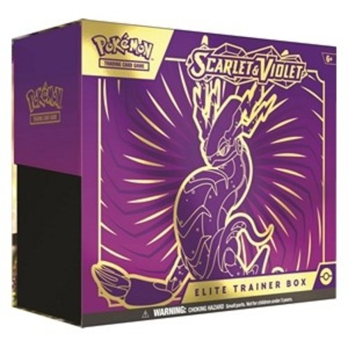 The Pokémon Company Pokemon Scarlet & Violet Elite Trainer Box Miraidon The Pokémon Company Pokemon Scarlet & Violet Elite Trainer Box Miraidon