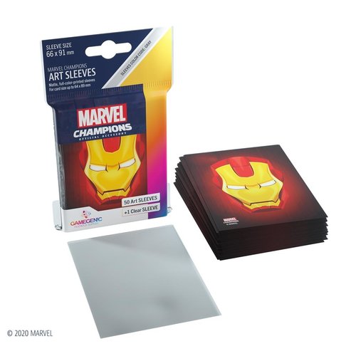 Gamegenic Gamegenic - Marvel Champions Art Sleeves - Iron Man Gamegenic Gamegenic - Marvel Champions Art Sleeves - Iron Man