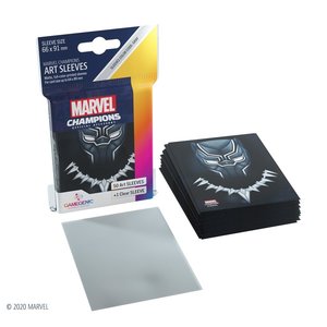 Gamegenic Gamegenic - Marvel Champions Art Sleeves - Black Panther