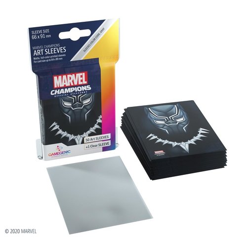 Gamegenic Gamegenic - Marvel Champions Art Sleeves - Black Panther Gamegenic Gamegenic - Marvel Champions Art Sleeves - Black Panther