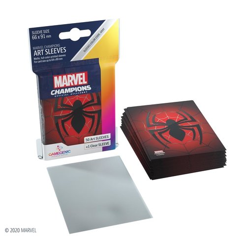 Gamegenic Gamegenic - Marvel Champions Art Sleeves - Spider-Man Gamegenic Gamegenic - Marvel Champions Art Sleeves - Spider-Man