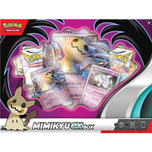 The Pokémon Company Mimikyu EX Box Pokemon The Pokémon Company Mimikyu EX Box Pokemon