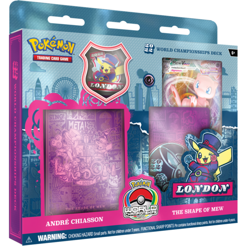 The Pokémon Company Pokemon World Championship Deck 2022 - Andre Chiasson - The Shape of Mew The Pokémon Company Pokemon World Championship Deck 2022 - Andre Chiasson - The Shape of Mew
