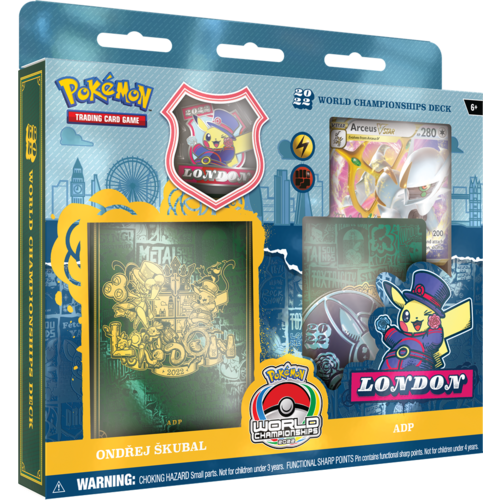 The Pokémon Company Pokemon World Championship Deck 2022 - Ondřej Škubal - ADP The Pokémon Company Pokemon World Championship Deck 2022 - Ondřej Škubal - ADP