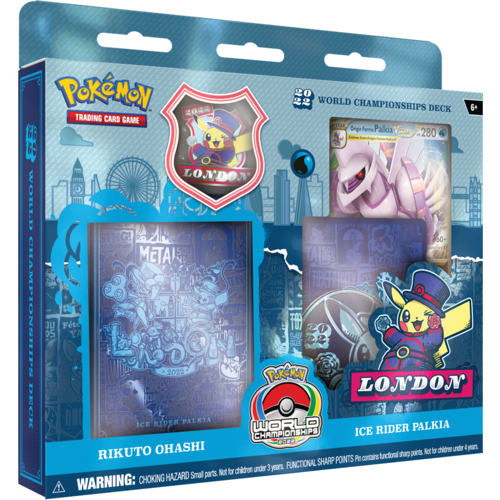 The Pokémon Company Pokemon World Championship Deck 2022 - Rikuto Ohashi - Ice Rider Palkia The Pokémon Company Pokemon World Championship Deck 2022 - Rikuto Ohashi - Ice Rider Palkia
