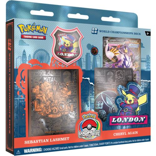 The Pokémon Company Pokemon World Championship Deck 2022 - Sebastian Lashmet - Cheryl Again The Pokémon Company Pokemon World Championship Deck 2022 - Sebastian Lashmet - Cheryl Again