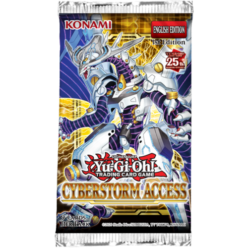 Yu-Gi-Oh! Cyberstorm Access Booster Pack Yu-Gi-Oh! Yu-Gi-Oh! Cyberstorm Access Booster Pack Yu-Gi-Oh!