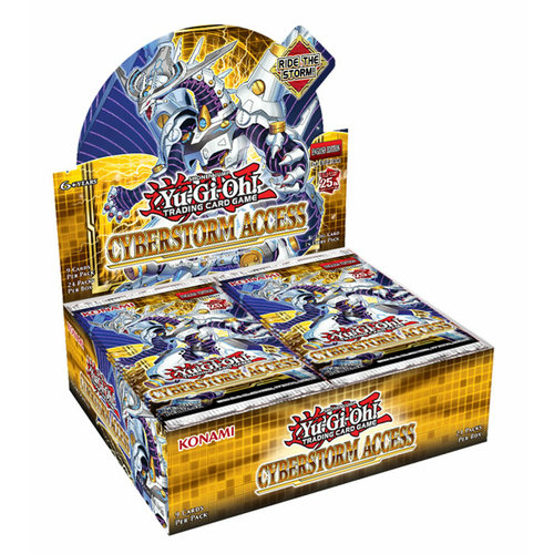 Yu-Gi-Oh! Cyberstorm Access Booster Box Yu-Gi-Oh! Yu-Gi-Oh! Cyberstorm Access Booster Box Yu-Gi-Oh!