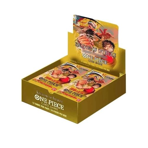 One Piece Card Game One Piece Card Game - Kingdoms of Intrigue - OP04 Booster Box One Piece Card Game One Piece Card Game - Kingdoms of Intrigue - OP04 Booster Box