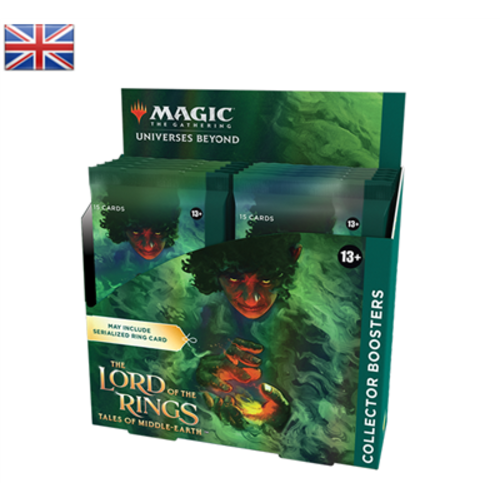 Magic The Gathering The Lord of the Rings: Tales of Middle Earth Collector's Booster Box MTG Magic The Gathering The Lord of the Rings: Tales of Middle Earth Collector's Booster Box MTG