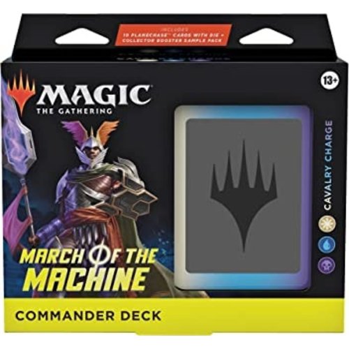Magic The Gathering March of the Machine Commander Deck Cavalry Charge MTG Magic The Gathering March of the Machine Commander Deck Cavalry Charge MTG