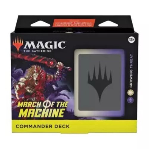 Magic The Gathering March of the Machine Commander Deck Growing Threat MTG Magic The Gathering March of the Machine Commander Deck Growing Threat MTG