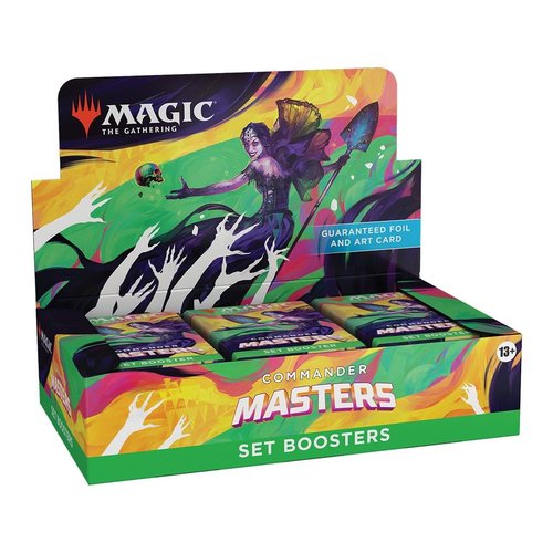 Magic The Gathering Commander Masters Set Booster Box MTG Magic The Gathering Commander Masters Set Booster Box MTG